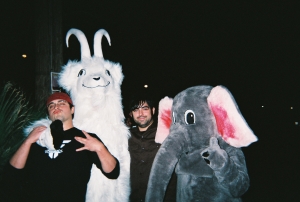 ME AND TERMINAL 11 AND GOAT MAN AND ELEPHANT MAN